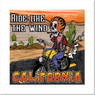 ride like the wind Posters and Art